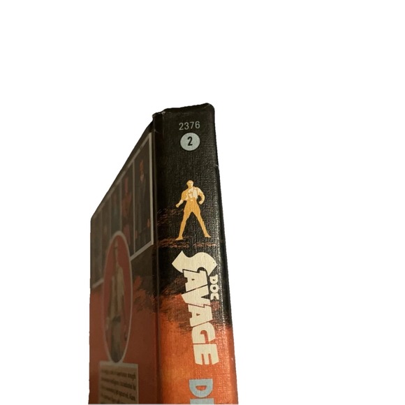 DOC SAVAGE #2 DEATH IN SILVER HARD COVER HC 1975 - Picture 6 of 6